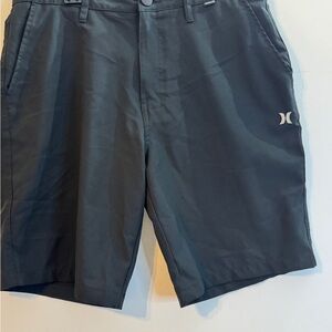 Hurley Men's Dark Gray Athletic Shorts
